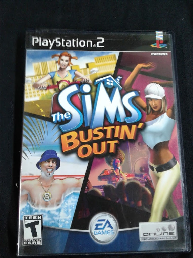 PS2 The sims Bustin out