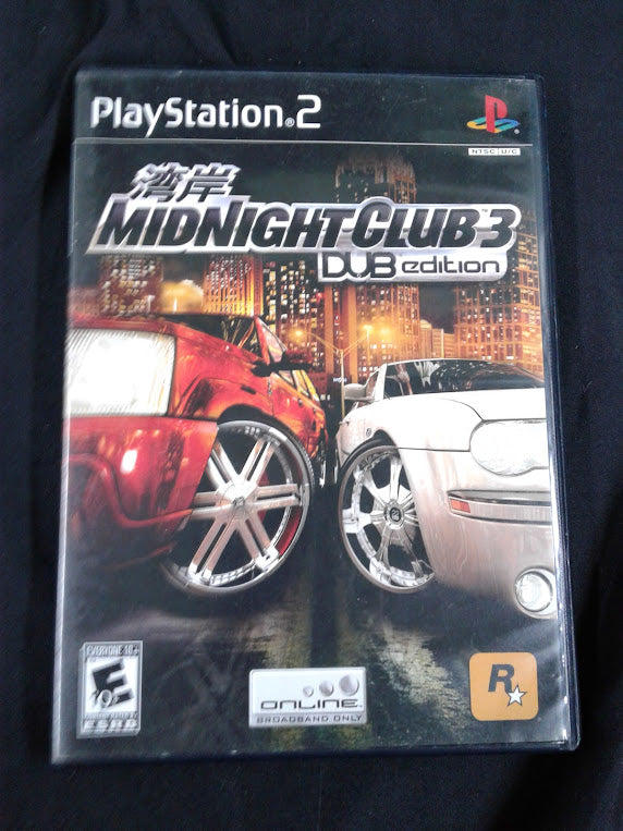 PS2 Midnight Club 3 DUB edition