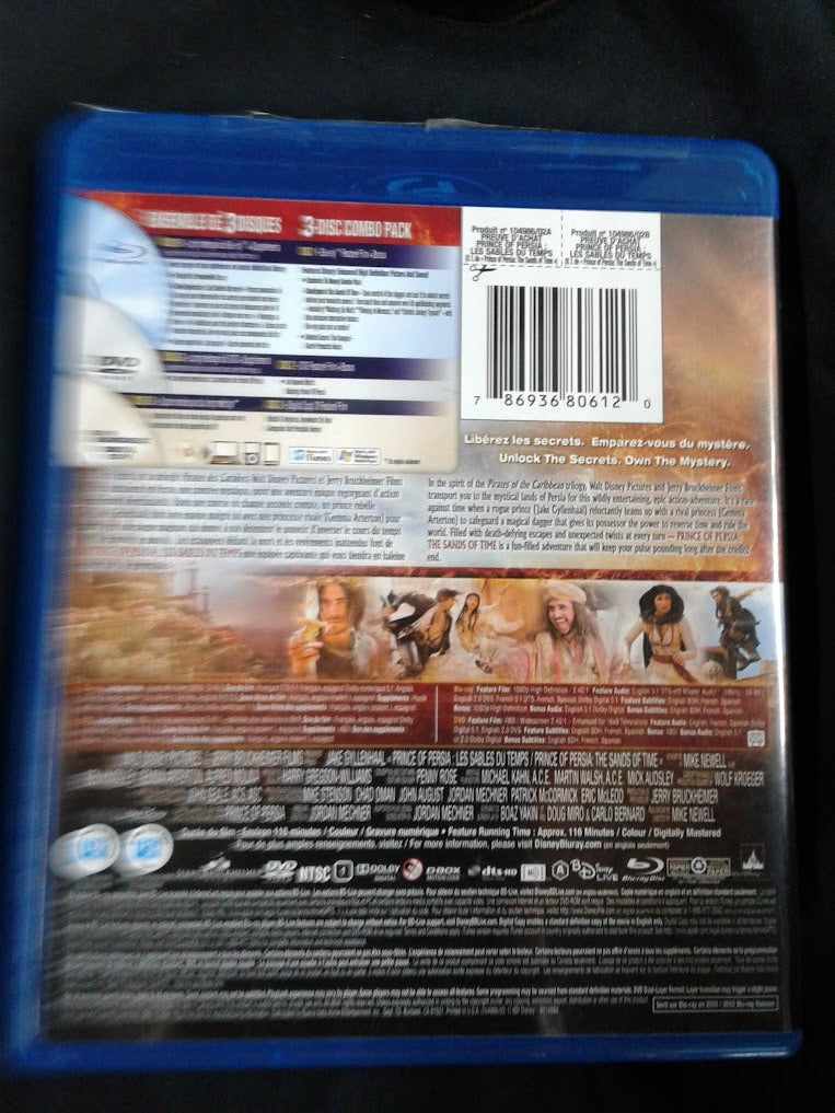 Blu ray Prince de Persia Les sables du temps