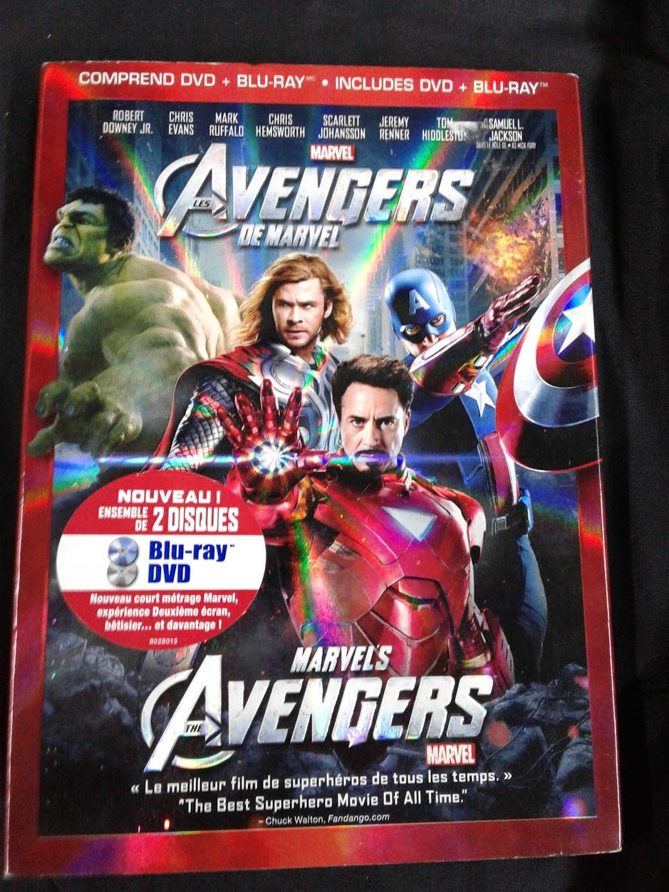 Blu ray Les Avengers de Marvel