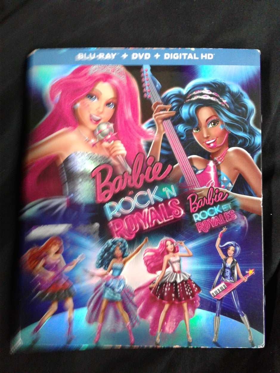 Blu ray Barbie rock et royales