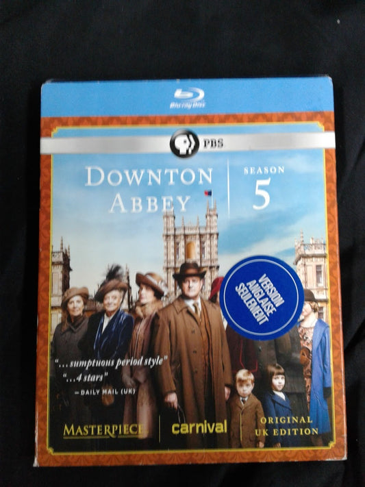 Blu ray  Downton Abbey saison 5