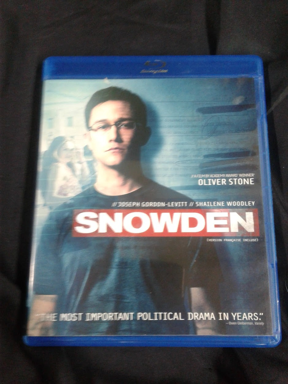 Blu ray Snowden