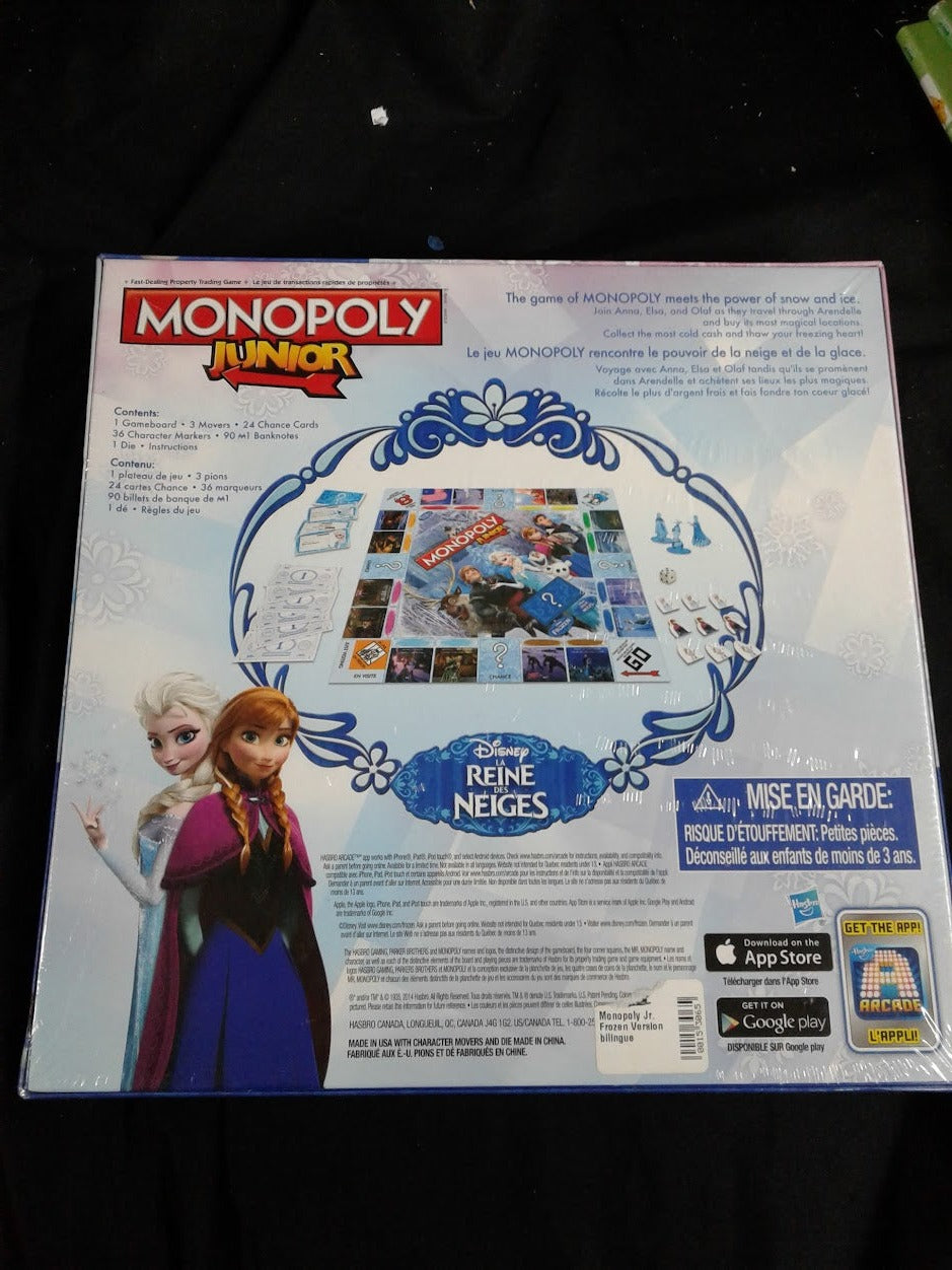 Monopoly junior Reine des neiges