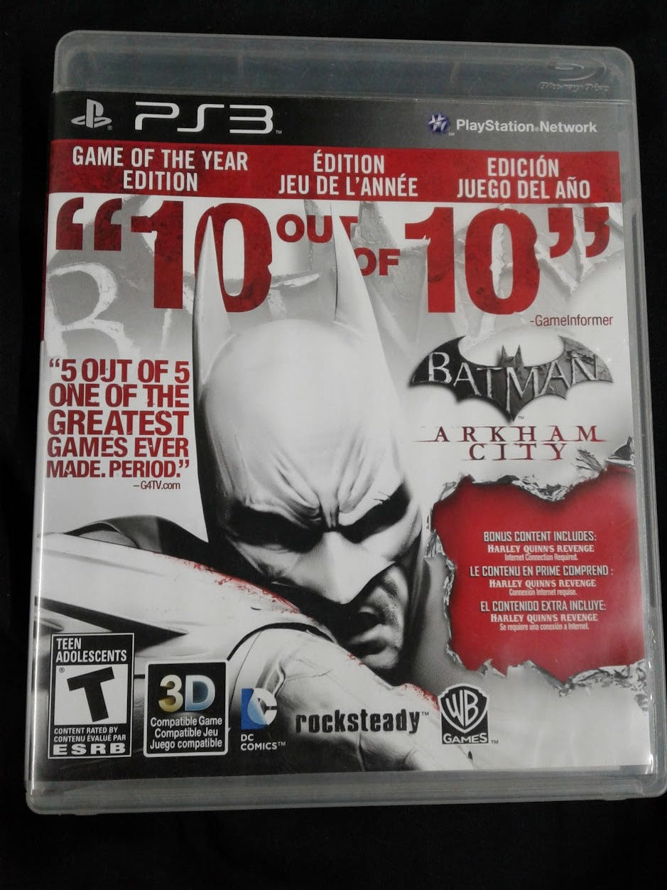 PS3 Batman Arkham city