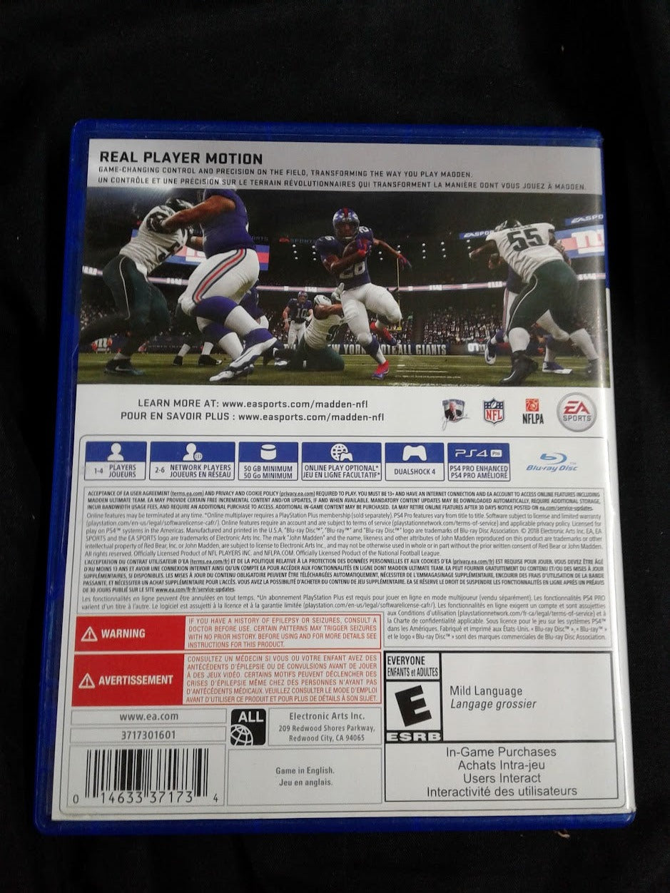 PS4 Madden 19