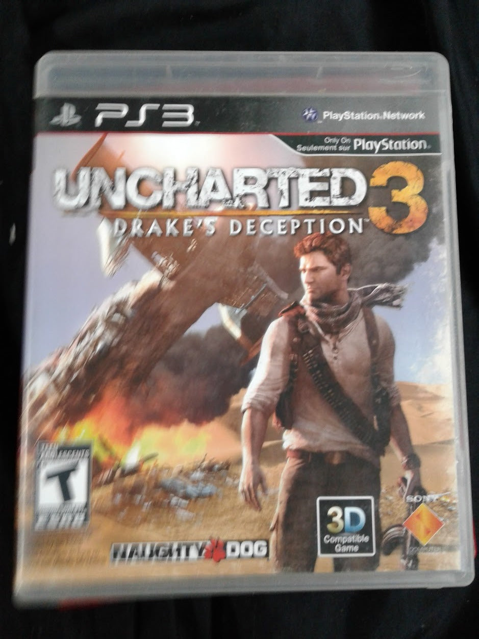 PS3 Uncharted 3 Drake's deception