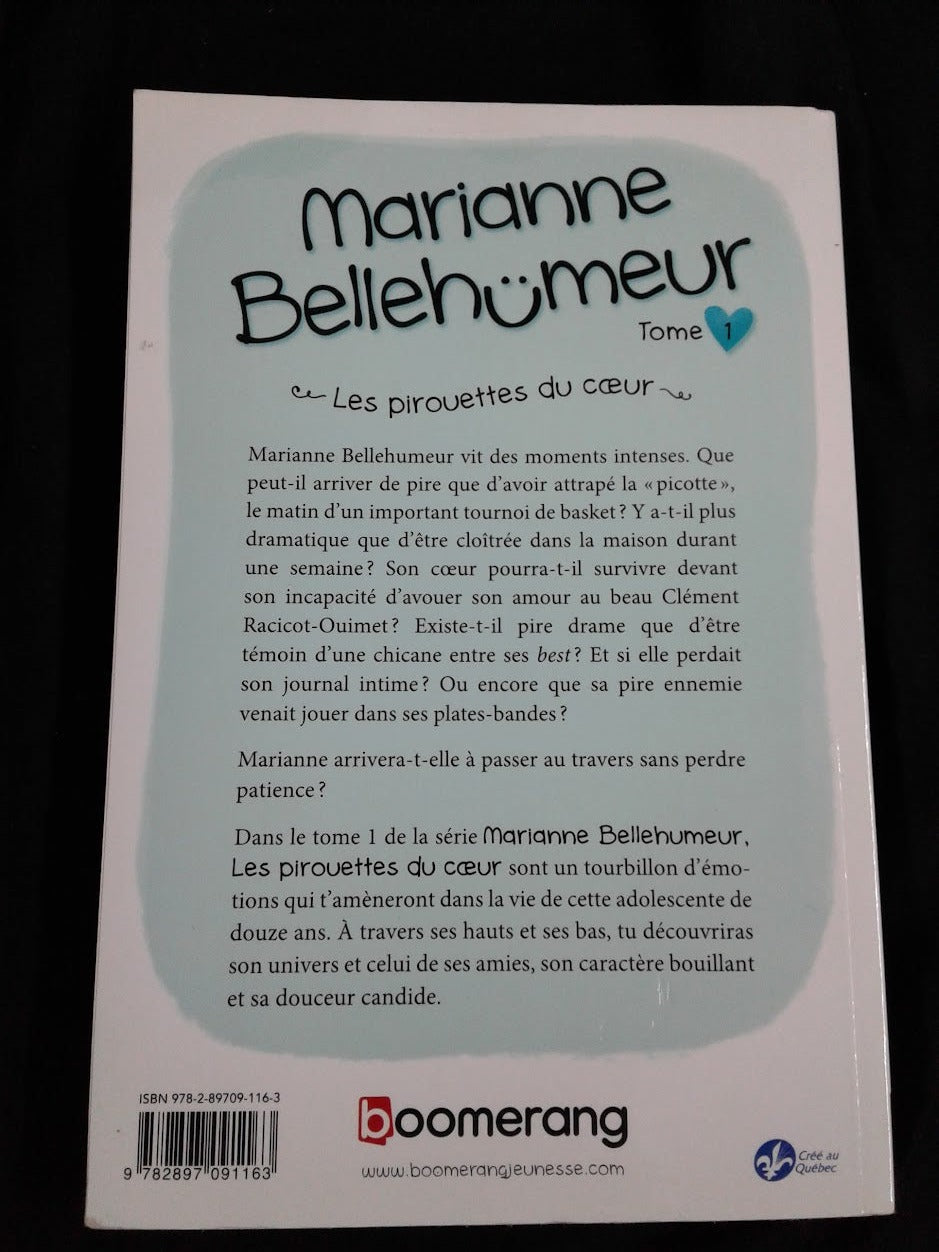 Marianne Bellehumeur Les pirouettes du coeur