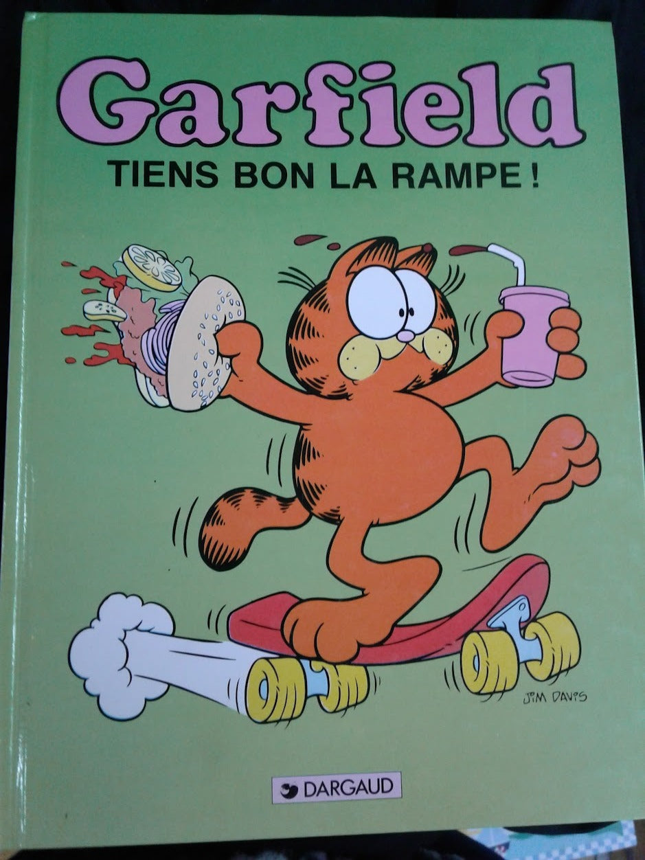 Garfield Tiens bon la rampe !