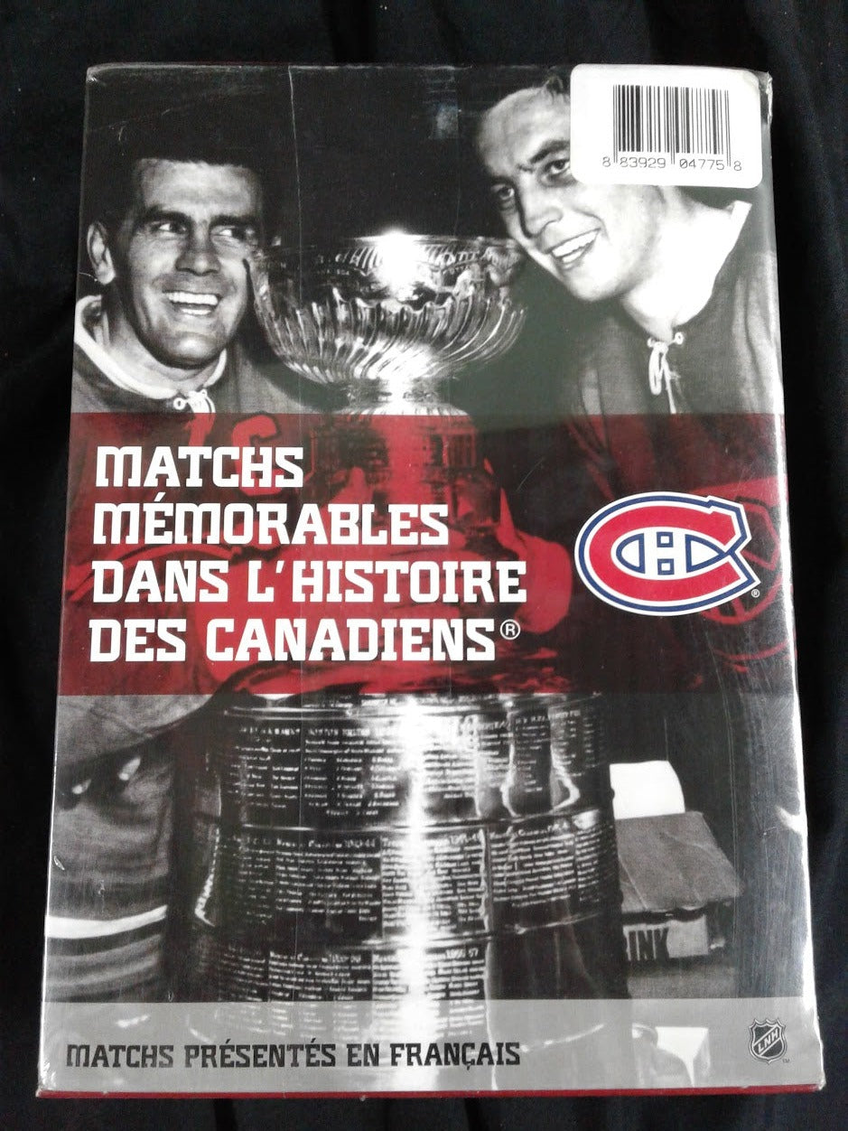 DVD Matchs mémorables dans l'histoire des Canadiens