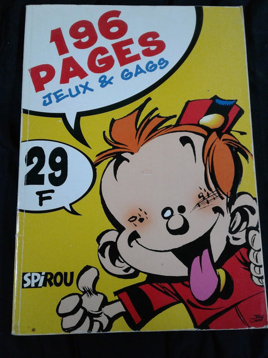 Spirou 196 pages jeux & gags