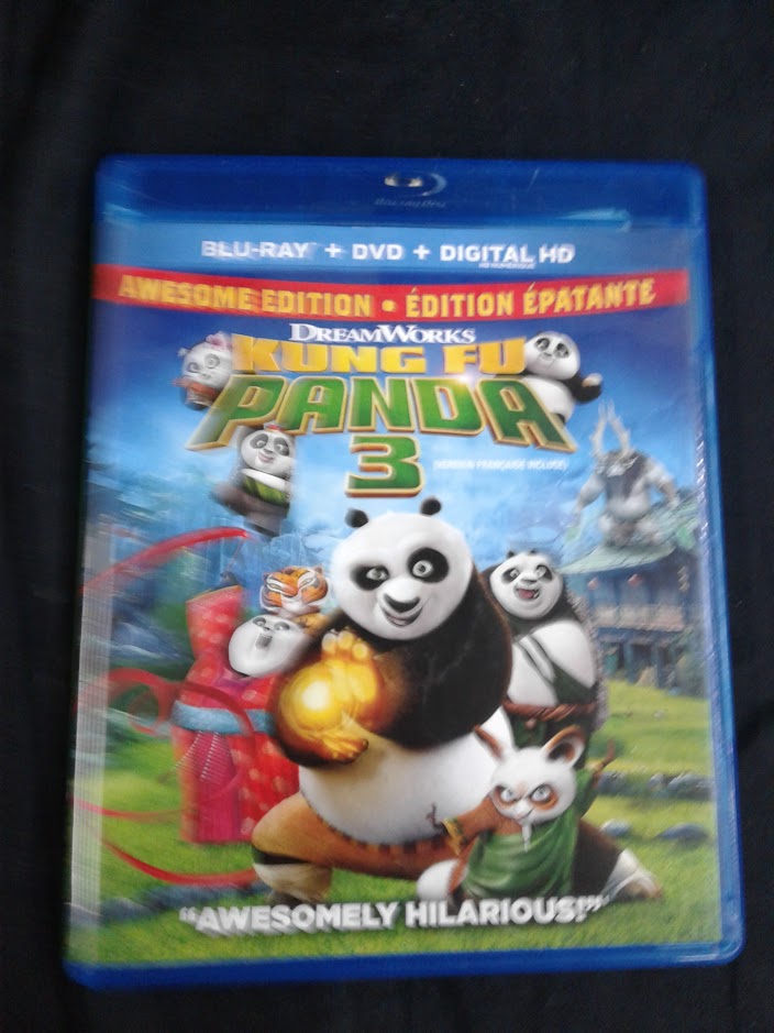 Blu ray Kung Fu Panda 3