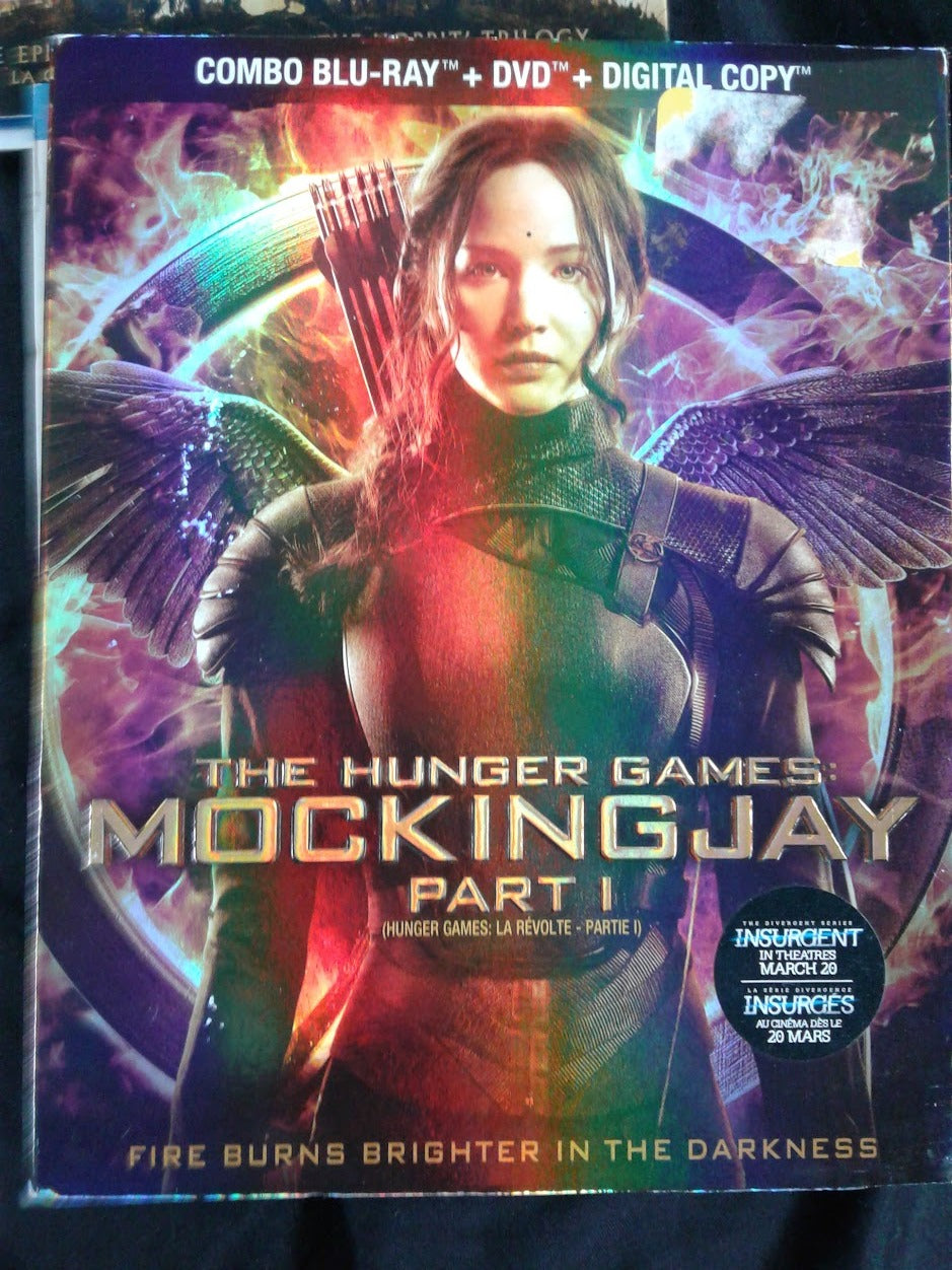 Blu ray Hunger games : La révoltes Partie 1