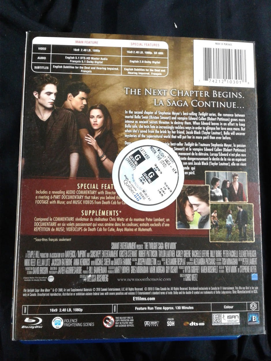 Blu ray La saga twilight : tentation