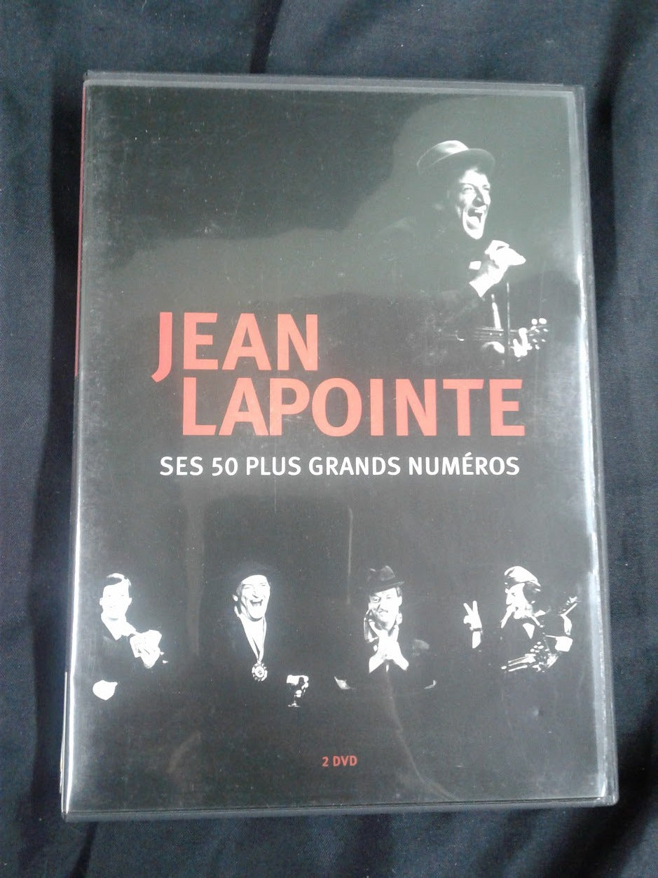 DVD Jean Lapointe Ses 50 plus grands numéros