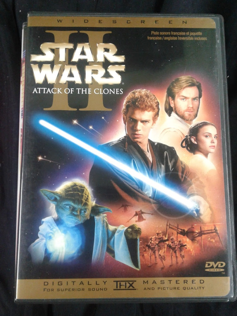 DVD Star Wars Attaque des clones