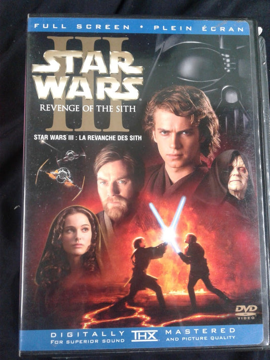 DVD Star Wars III : La revanche des Sith
