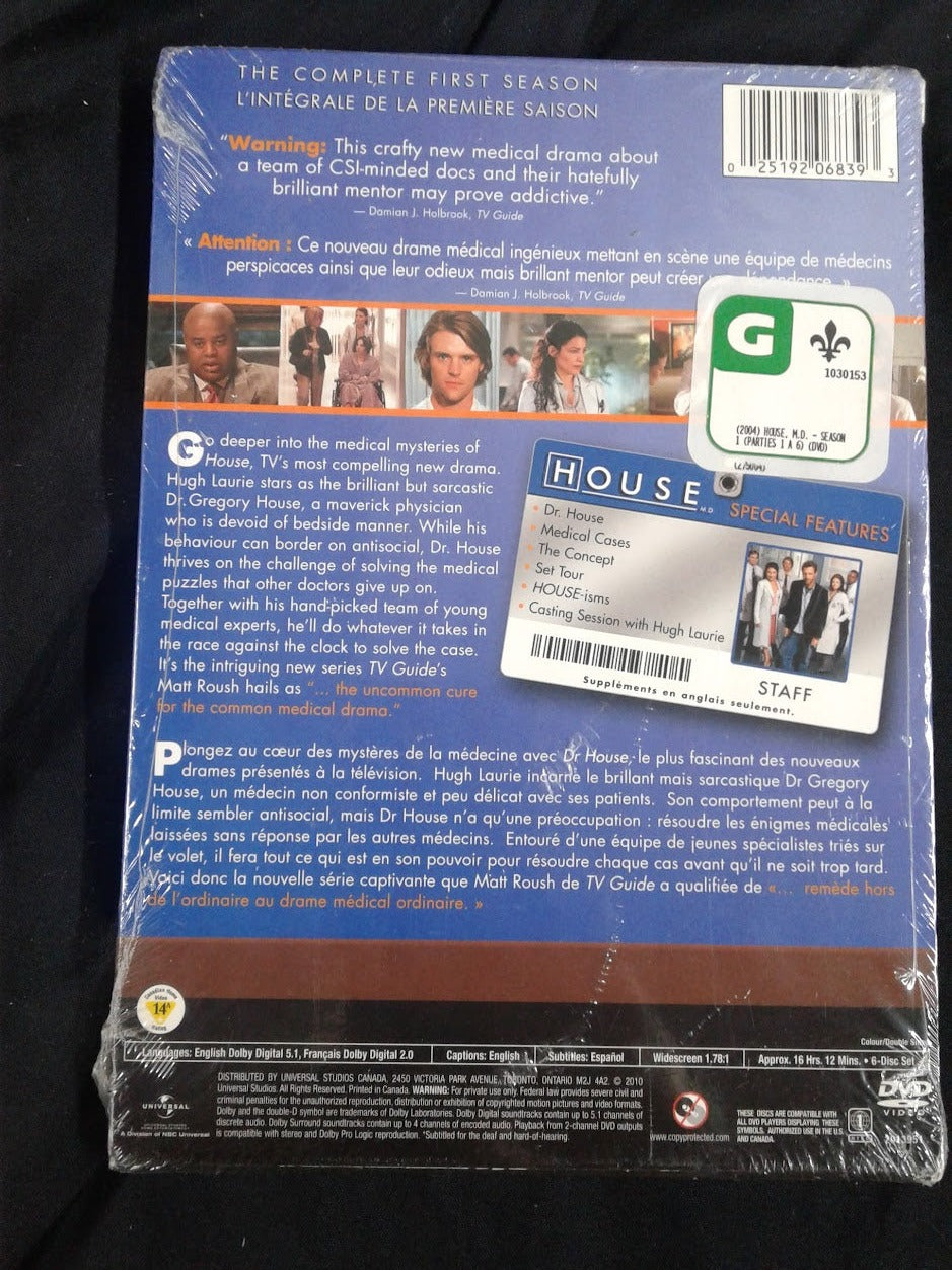 DVD Dr. House saison 1
