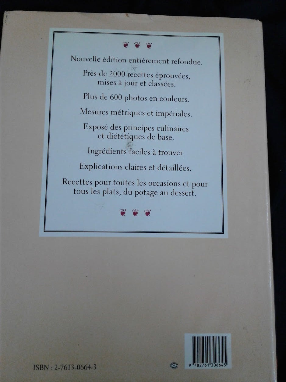 L'encyclopédie de la cuisine de Jehane Benoît