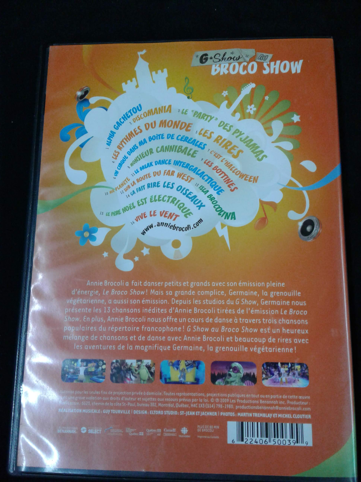 DVD G Show au Broco Show