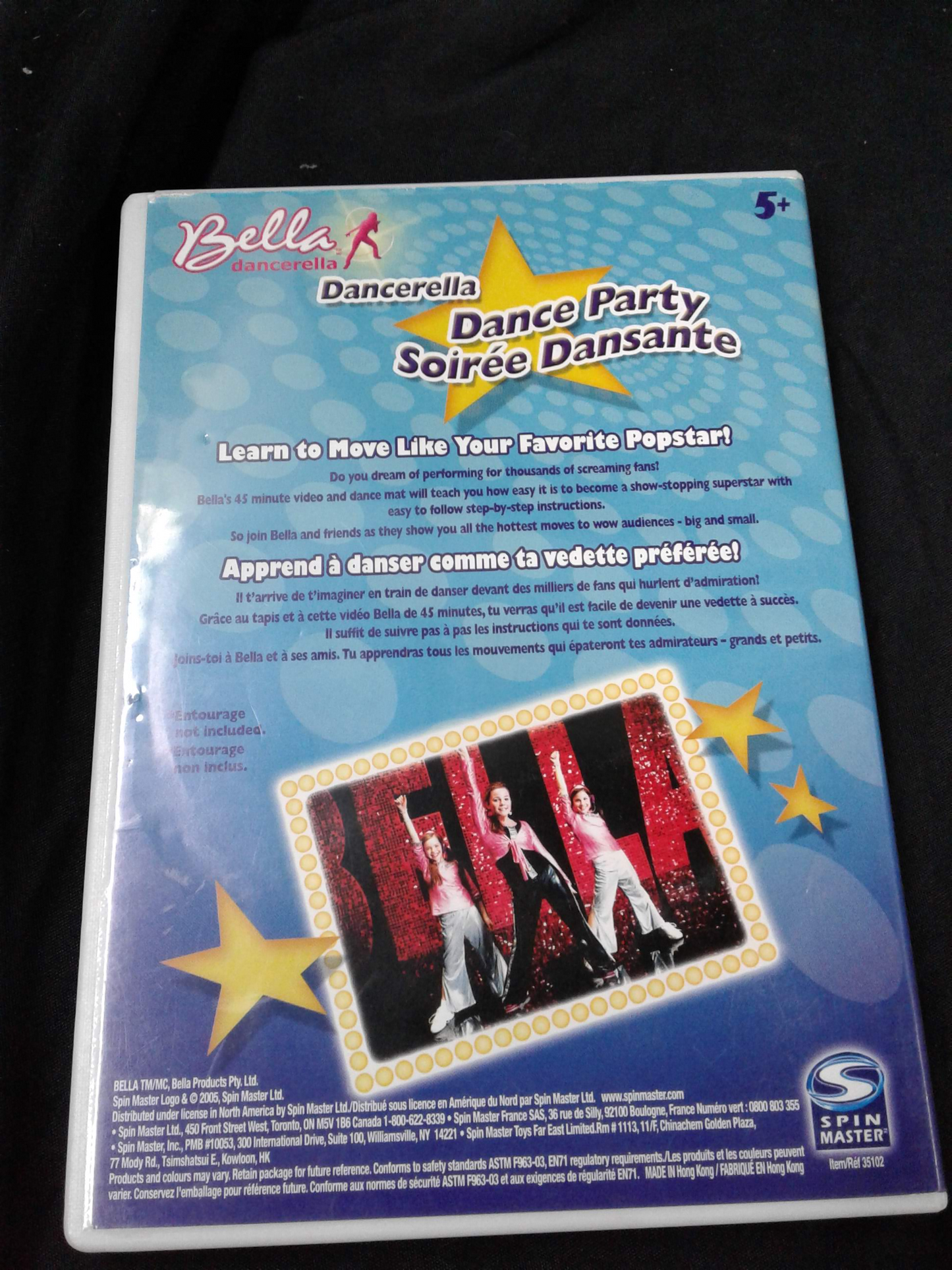 DVD Soirée dansante Bella dancerella