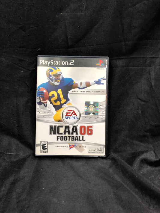 NCAA06 football PlayStation 2